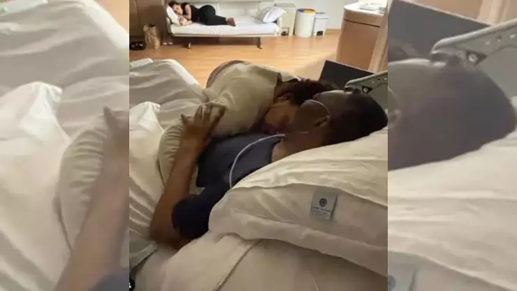 hija de pele comparte foto desde el hospital sobre la salud de su papá