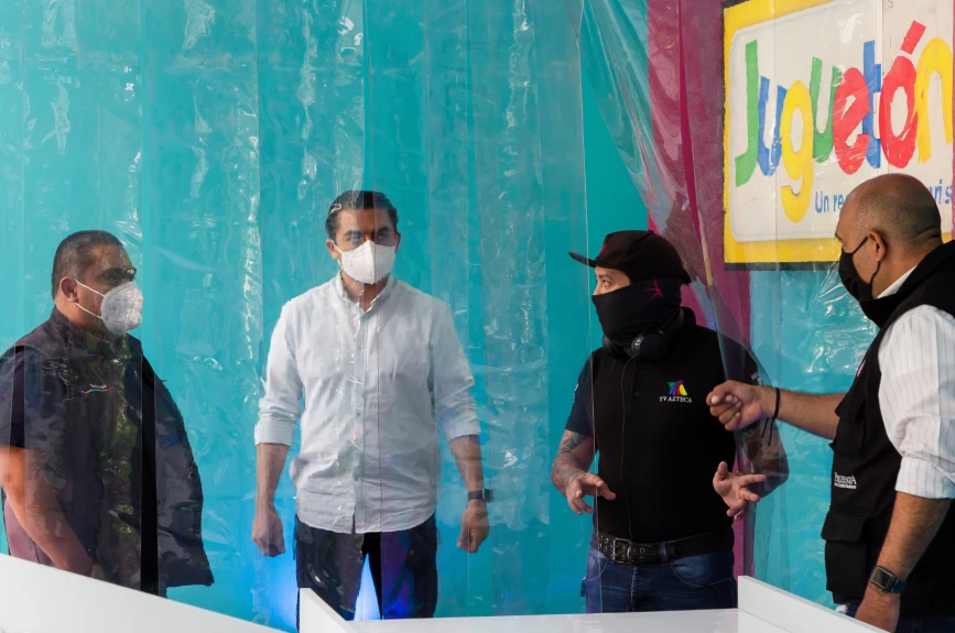 Respetando las normas sanitarias, nada nos impidió verlos felices