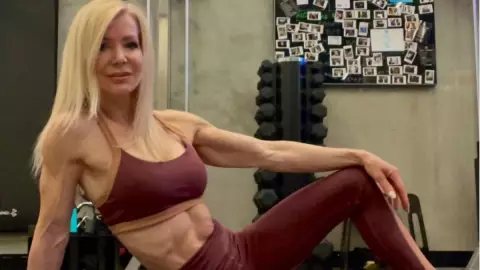 Lesley Maxwell abuela fit de Instagram.