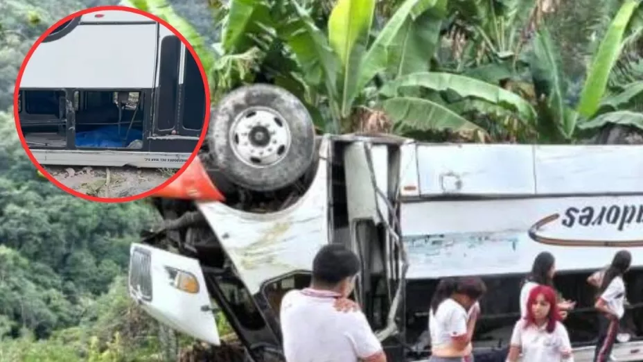 accidente de autobús