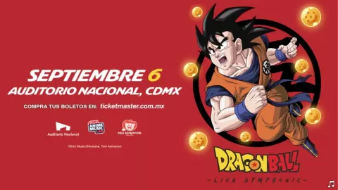 Dragon Ball Live Symphonic 2025 precios de boletos y lo que incluye el kit especial