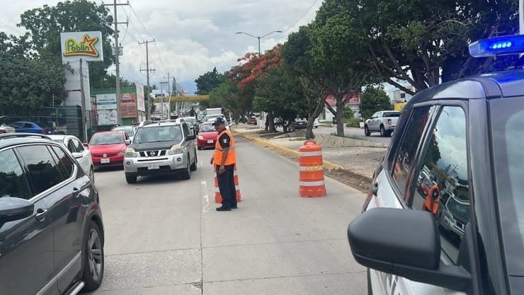 Tráfico en Libramiento Sur hoy: trabajos viales provocan afectaciones en Tuxtla Gutiérrez