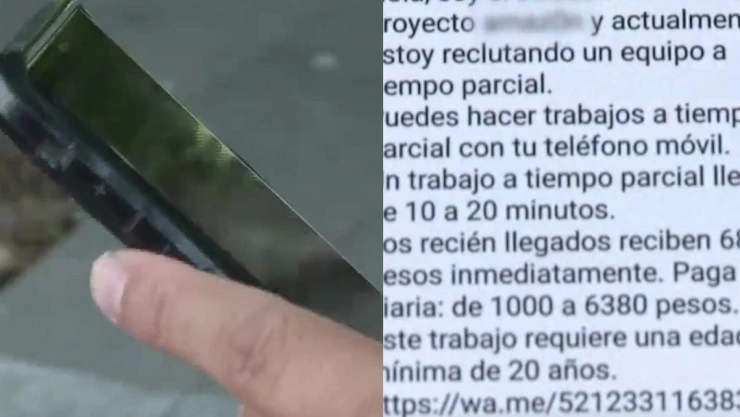 falso oferta laboral por whatsapp