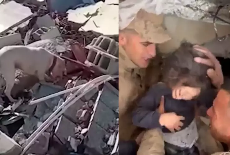 Rescatistas en Turquía aún escuchan voces bajo los escombros del sismo