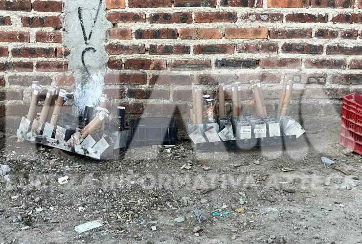 Explosión de pirotecnia en Villas de Leon