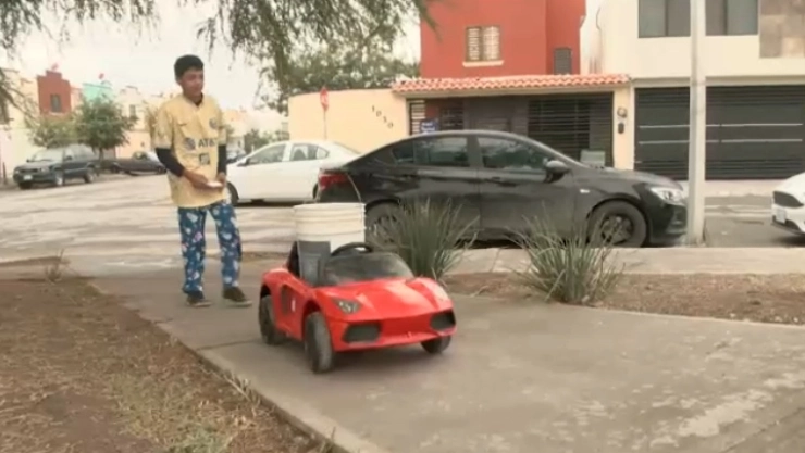 Vivir sin agua Carros electricos acarreo agua.jpg