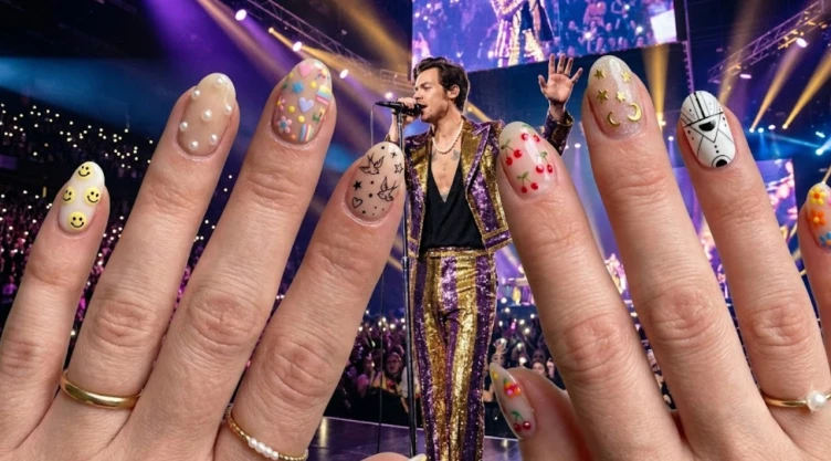 8 diseños de uñas de Harry Styles que van perfecto con cualquier outfit