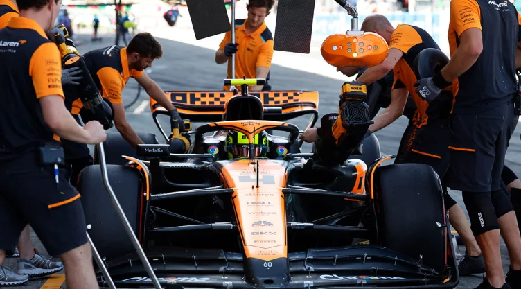 Lando Norris con el McLaren