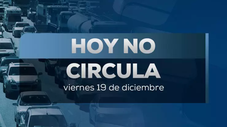Checa si puedes sacar tu auto este viernes por el Hoy No Circula