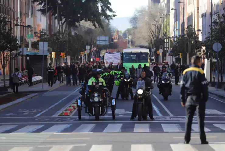 Protesta de Fuerza Amplia de Transportistas