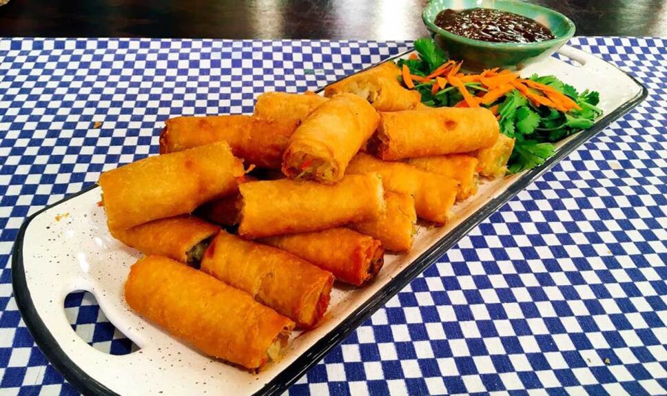 Receta Rollos primavera Cocineros Mexicanos