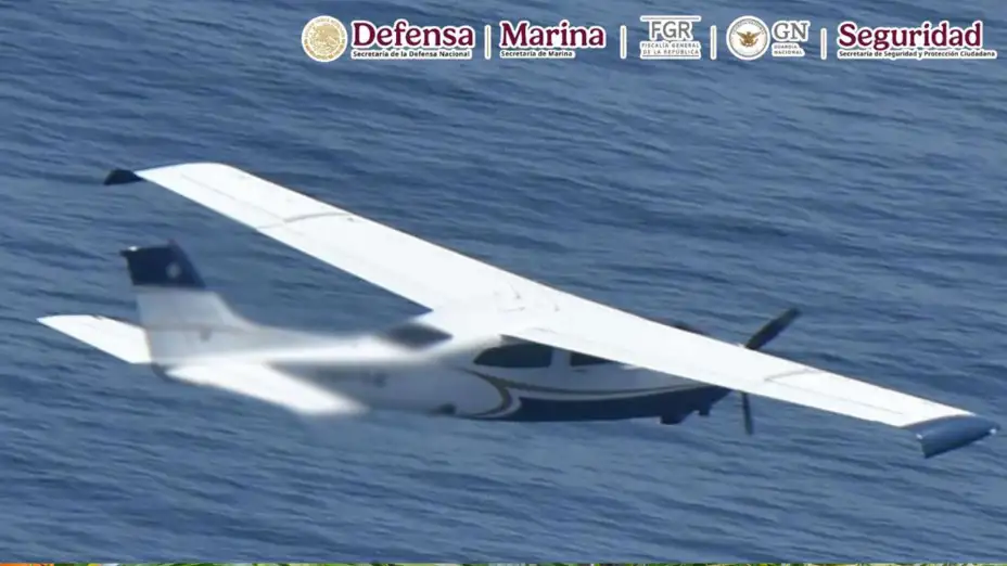 Avioneta confiscada por SSPC.