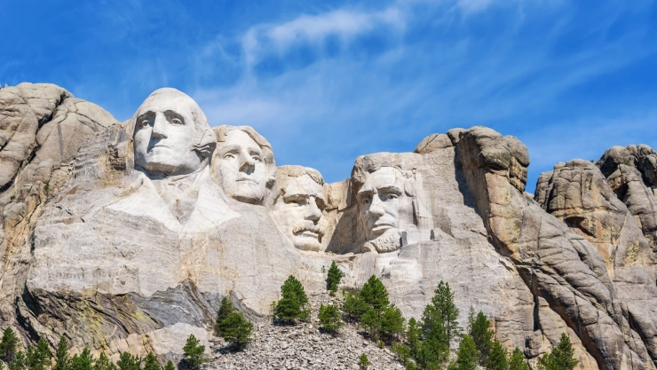 Monumento nacional de Mount Rushmore.