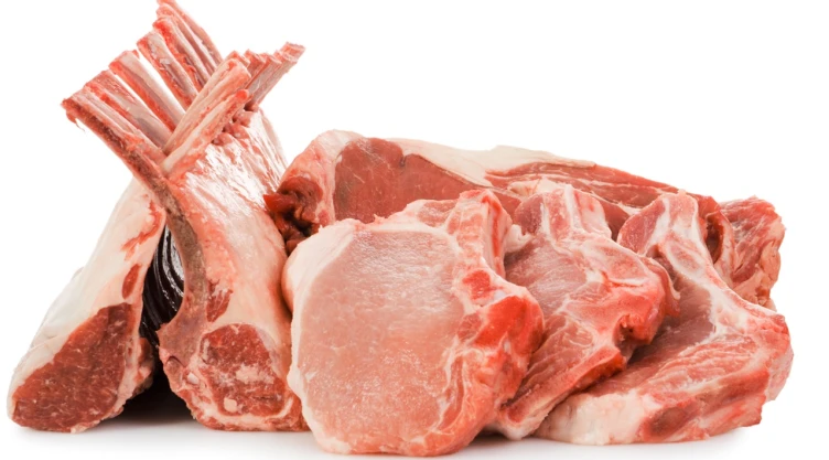 La diferencia entre la carne de res y la de cerdo, en números de proteína
