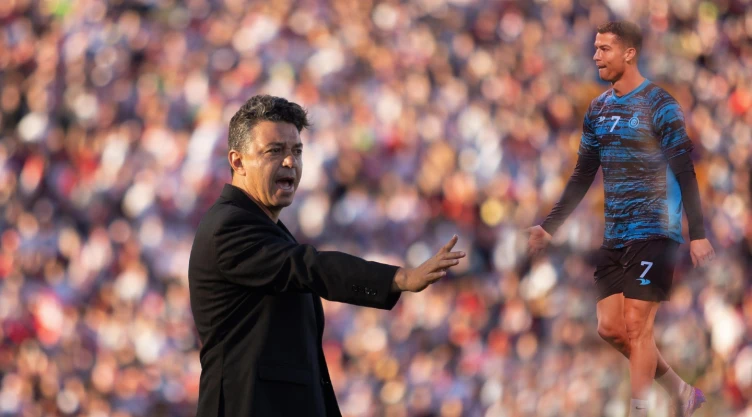 marcelo gallardo entrenador cristiano ronaldo.