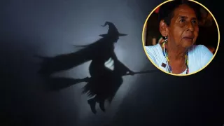 Curandera atrapa a brujas