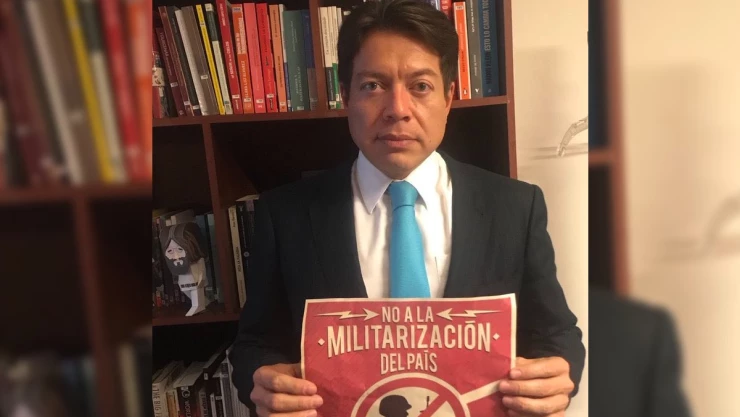 Mario Delgado, dirigente nacional de Morena.