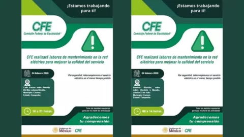 ¿Habrá corte de luz en la península de Yucatán este miércoles 4 de febrero de 2026? Esto sabemos