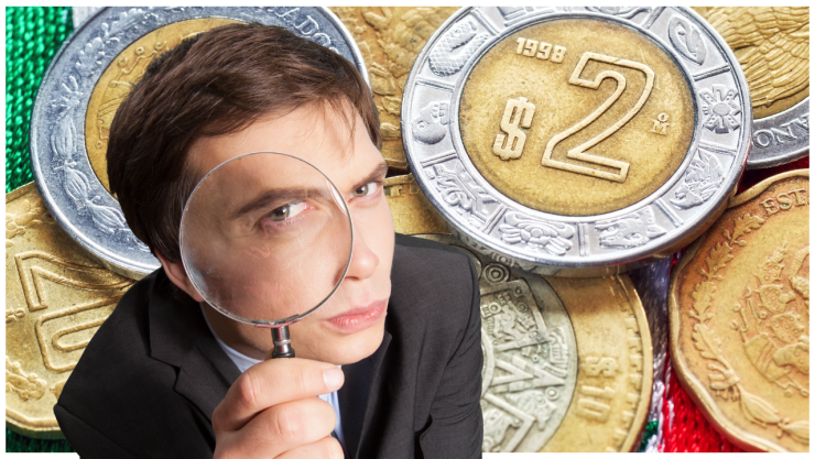 moneda antigua 1 peso