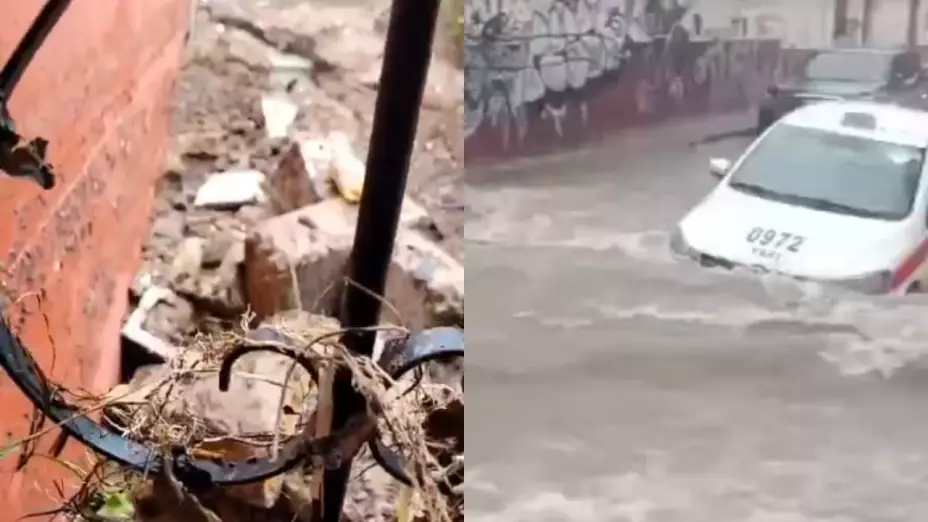 Fuertes lluvias hoy 27 de mayo Chiapas