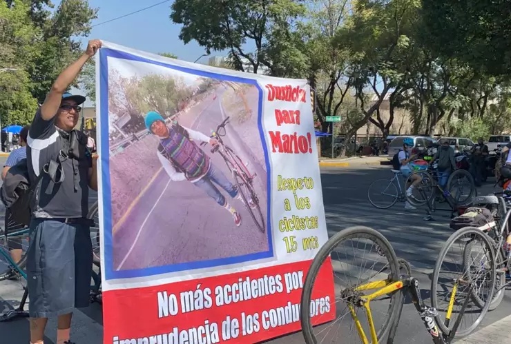 Se movilizan nuevamente para pedir justicia para Mario, joven arrollado en la CDMX