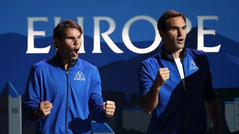 Nadal y Federer