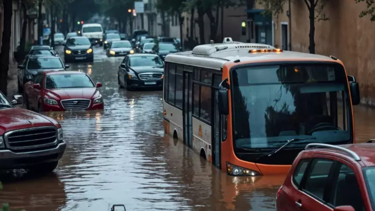 Inundaciones en Portugal
