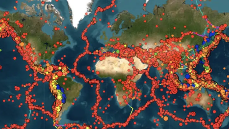 ¿Cuáles son los países con más sismos y terremotos en el mundo?: Mapa y causas