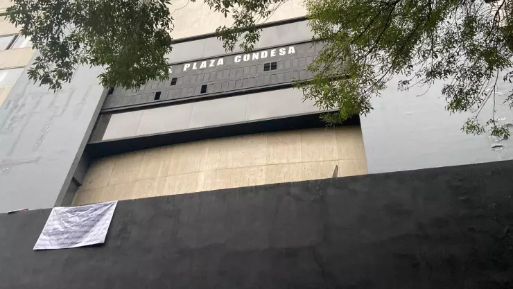 demolición de El Plaza Condesa