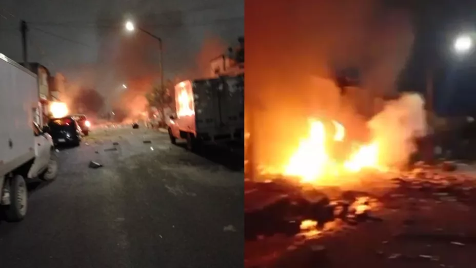 VIDEO | Explosión de pirotecnia deja múltiples muertos; niño entre lágrimas pide ayuda para salvar a su madre en Nuevo León