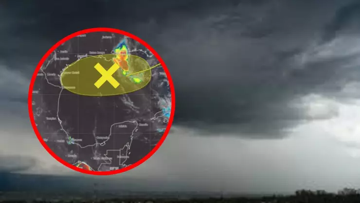 Se forma nueva zona de baja presión en el Atlántico a esta distancia se encuentra de Quintana Roo