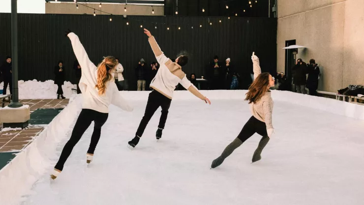¿Dónde está la pista de hielo para patinar gratis en Aguascalientes en Navidad 2025