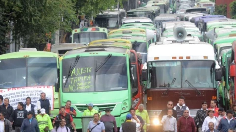 Bloqueo masivo de transportistas en CDMX 29 de octubre 2025