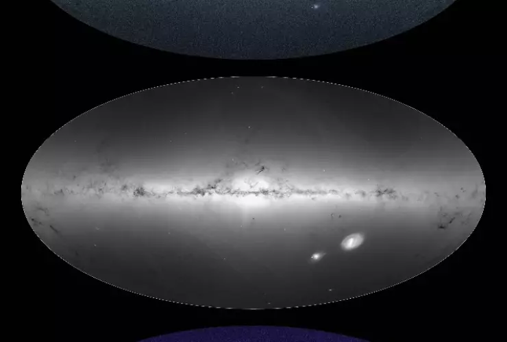 Mapa más preciso de la vía láctea