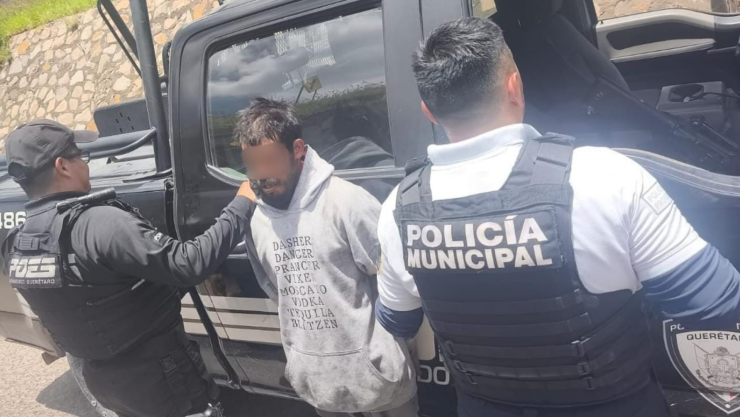 Detienen a hombre por robo con vi0lencia en la carretera 57