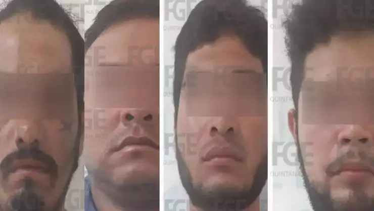 Detienen a cuatro sujetos en Tulum, cometieron delitos contra la salud