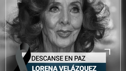 Lorena Velázquez.