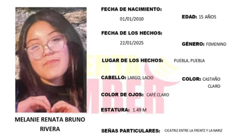 melanie renata bruno rivera desaparecida puebla escuela