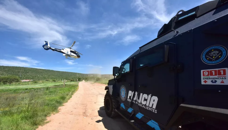 Operativo en Aguascalientes