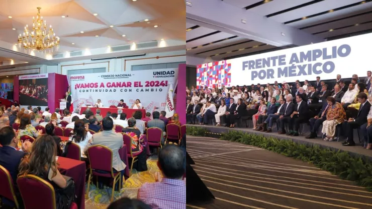 Diferencias y similitudes entre método de Morena y Va por México