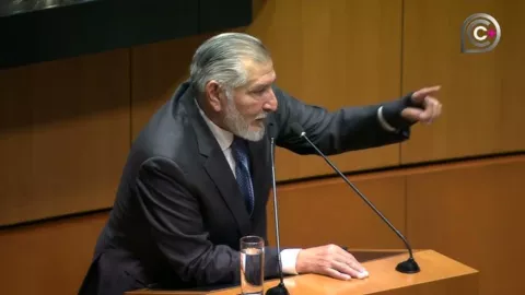 adán augusto en el senado