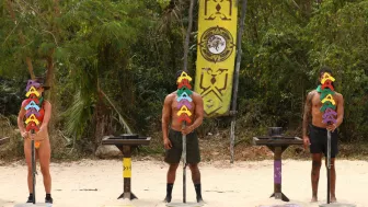 Edwin pierde el control y está descalificado.