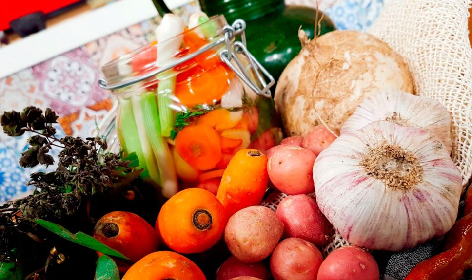 Verduras en escabeche