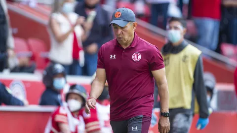 Ignacio Ambriz, entrenador del Toluca, tras el partido ante el Pachuca