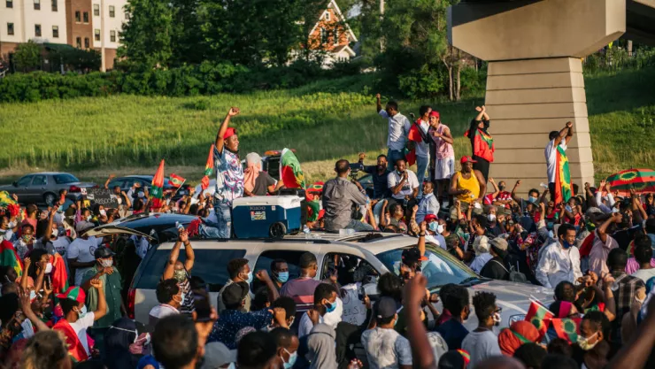 Minnesota Ethiopian Community Gathers In Reaction To Killing Of Musician And Activist Hachalu Hundessa