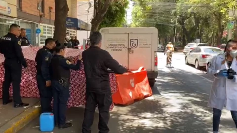 Hallan feto abandonado en calles de la Colonia Escandón en CDMX