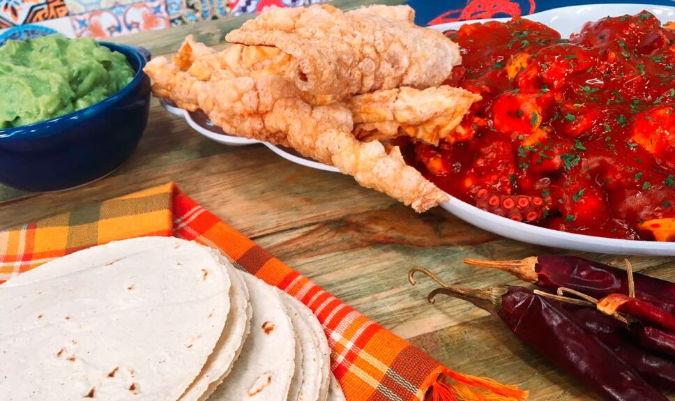 Receta Pulpo a la diabla