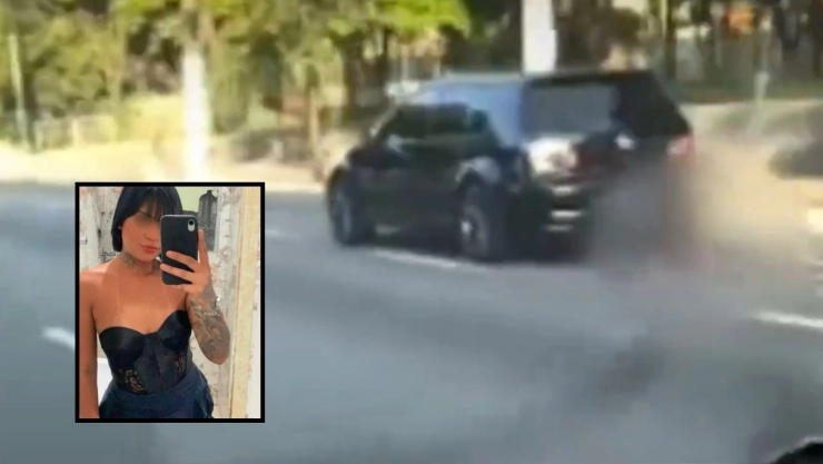 FUERTES IMÁGENES: Ex la atropella y la arrastra en plena calle; terminó en amputación doble