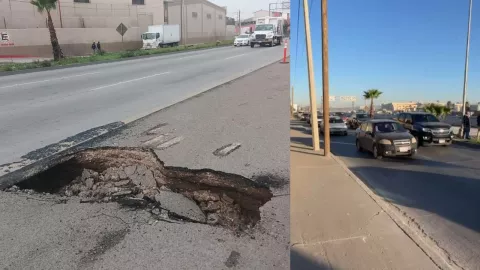 Cierran Vía Rápida Poniente y el tráfico colapsa en esta zona de Tijuana