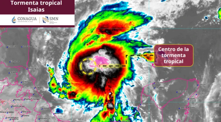 ¡La tormenta tropical “Isaías” ya se formó! Esta es su trayectoria, ubicación y cuándo se convertirá en huracán